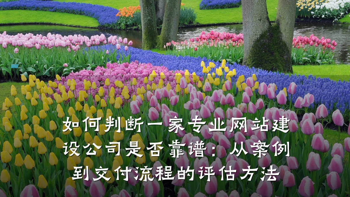 如何判断一家专业网站建设公司是否靠谱:从案例到交付流程的评估方法