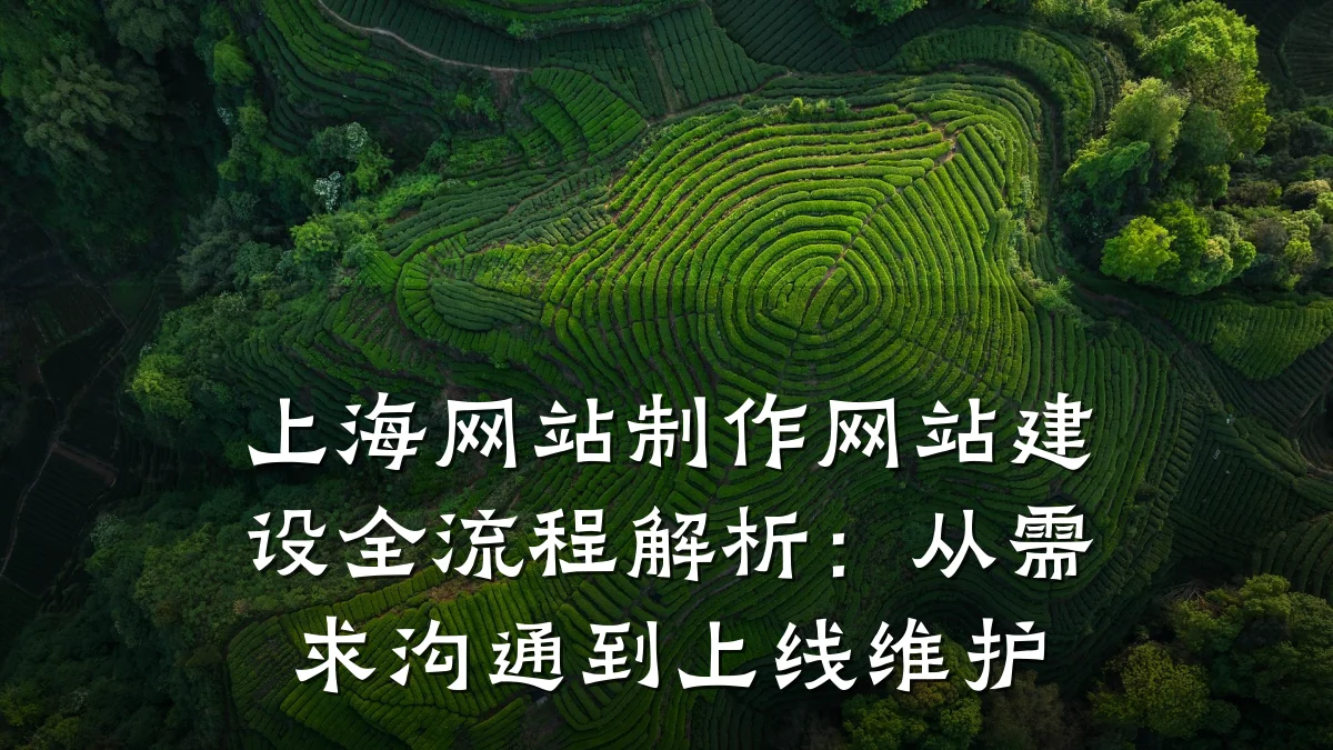 上海网站制作网站建设全流程解析：从需求沟通到上线维护