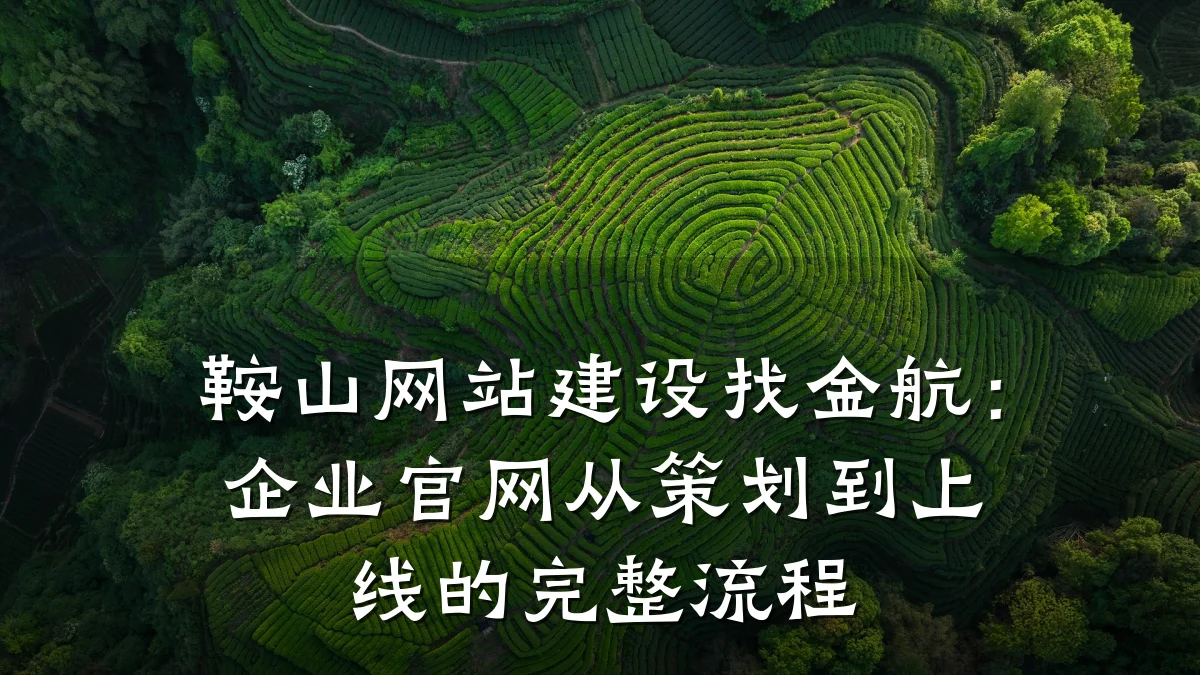 鞍山网站建设找金航:企业官网从策划到上线的完整流程