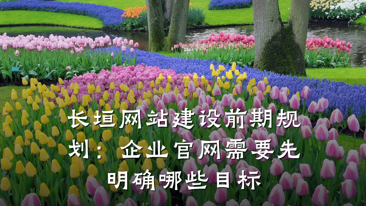 长垣网站建设前期规划:企业官网需要先明确哪些目标