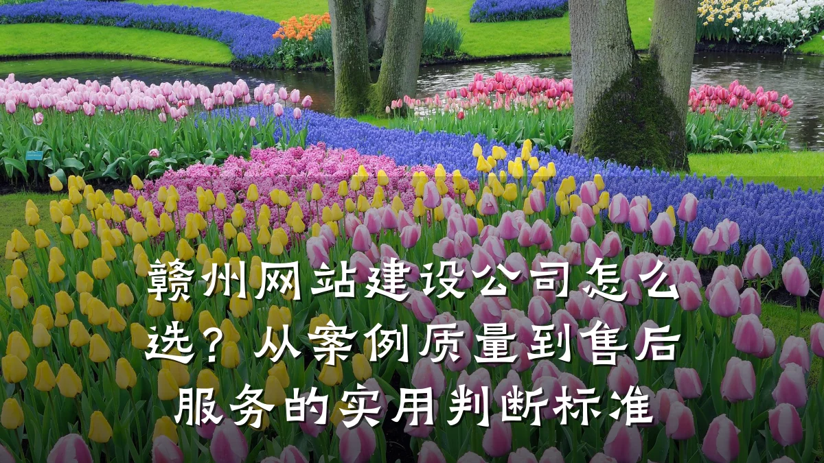 赣州网站建设公司怎么选?从案例质量到售后服务的实用判断标准