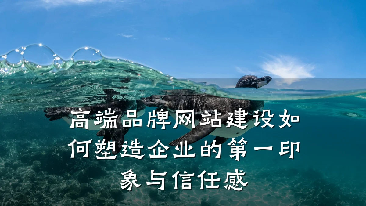 高端品牌网站建设如何塑造企业的第一印象与信任感