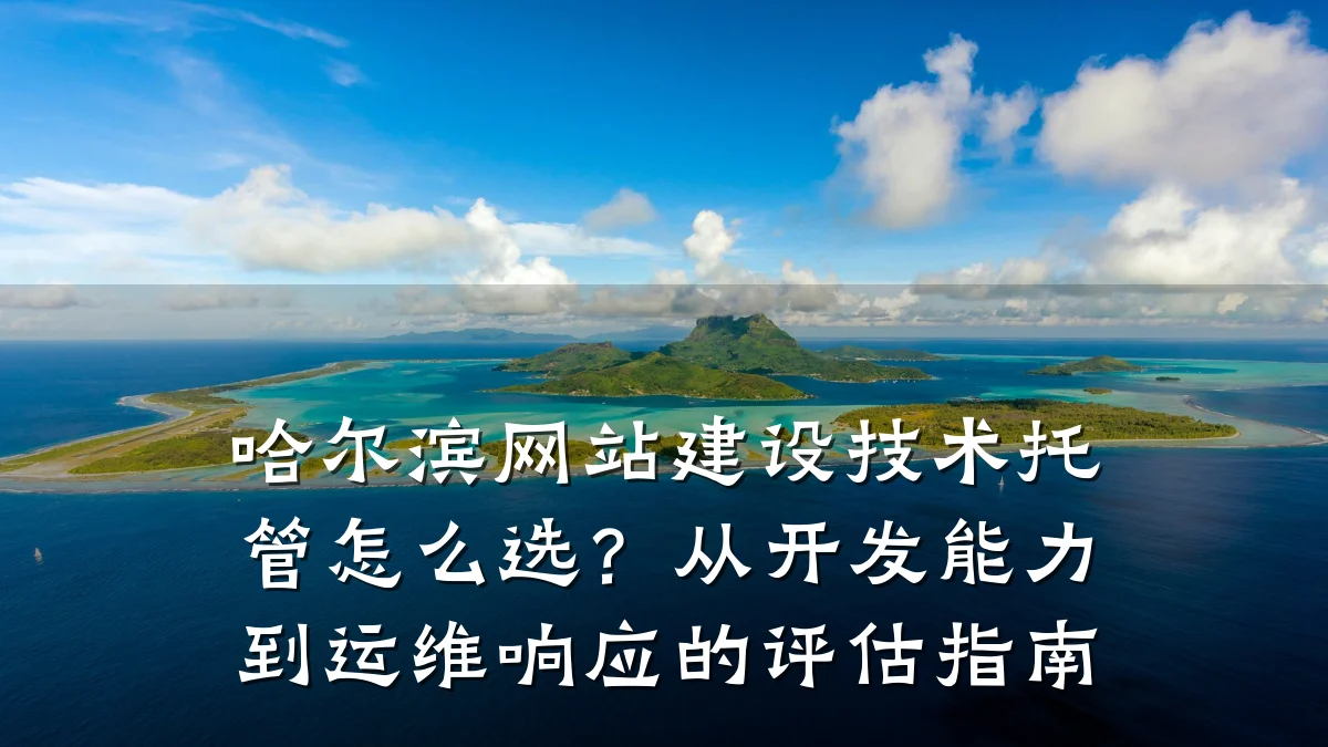 哈尔滨网站建设技术托管怎么选?从开发能力到运维响应的评估指南