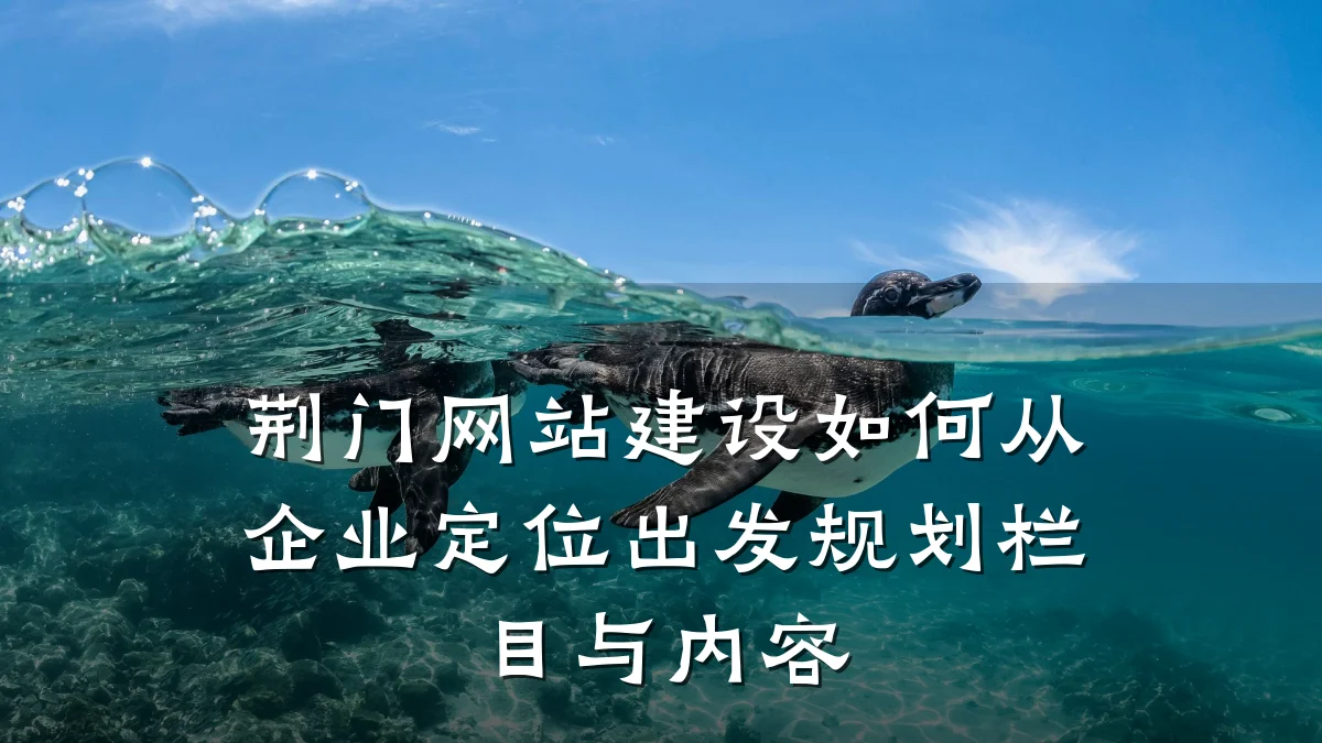 荆门网站建设如何从企业定位出发规划栏目与内容