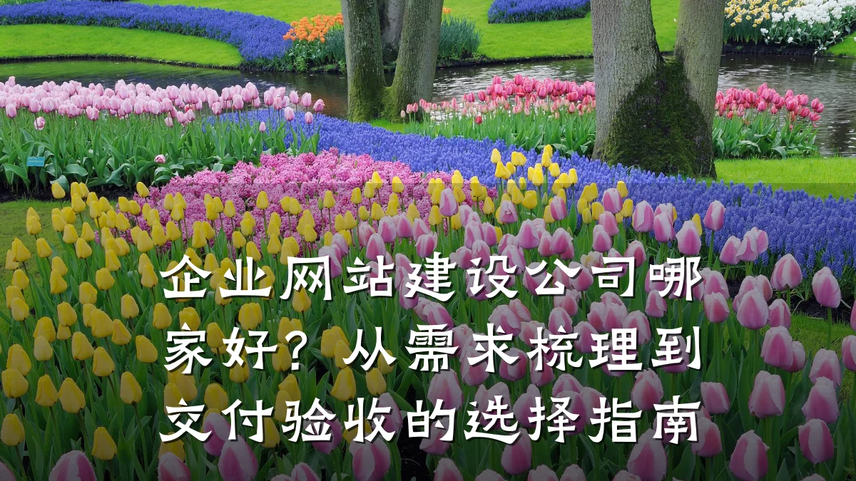 企业网站建设公司哪家好？从需求梳理到交付验收的选择指南
