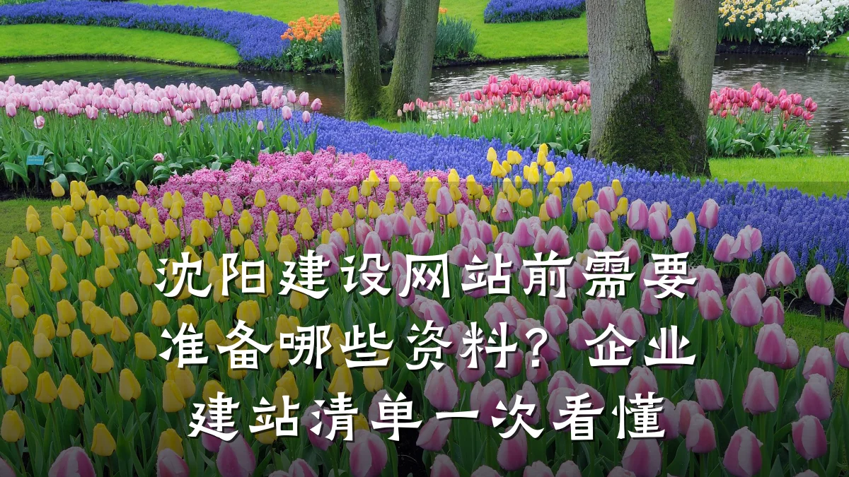 沈阳建设网站前需要准备哪些资料?企业建站清单一次看懂