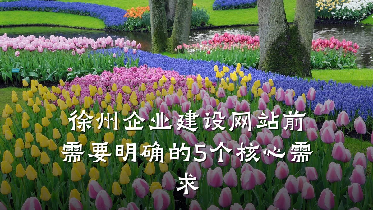 徐州企业建设网站前需要明确的5个核心需求