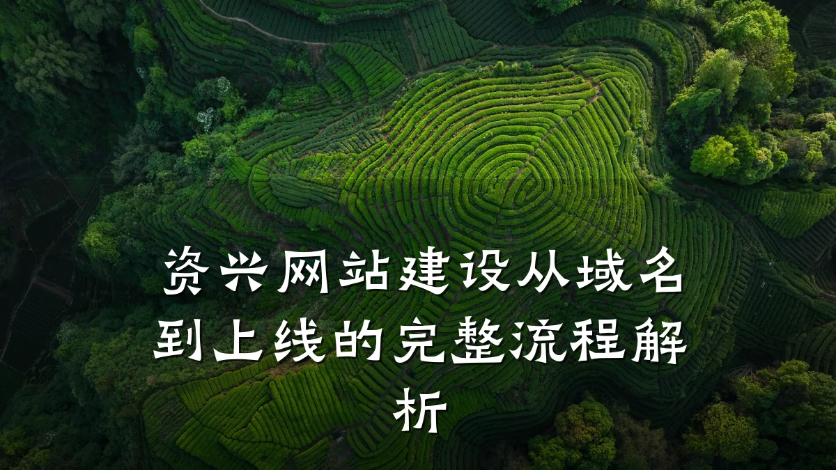 资兴网站建设从域名到上线的完整流程解析