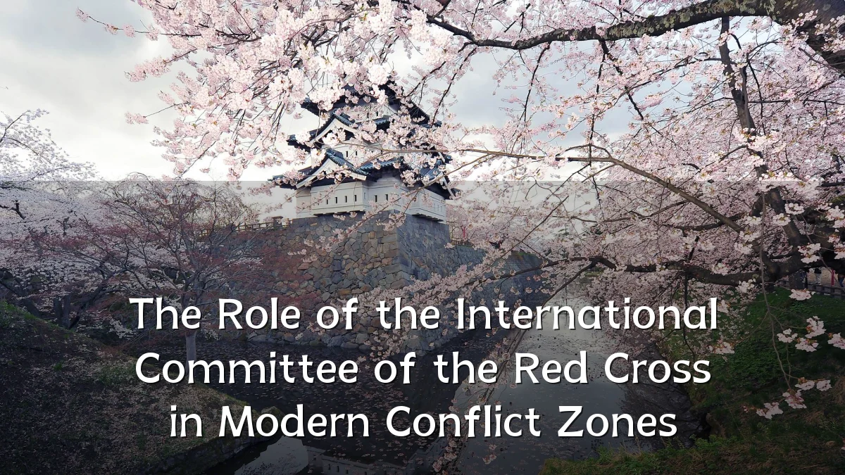 The Role of the International Committee of the Red Cross in Modern Conflict Zones