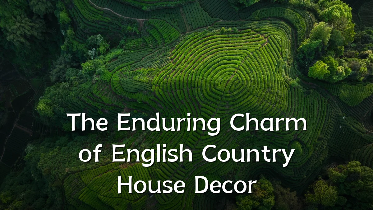 The Enduring Charm of English Country House Decor