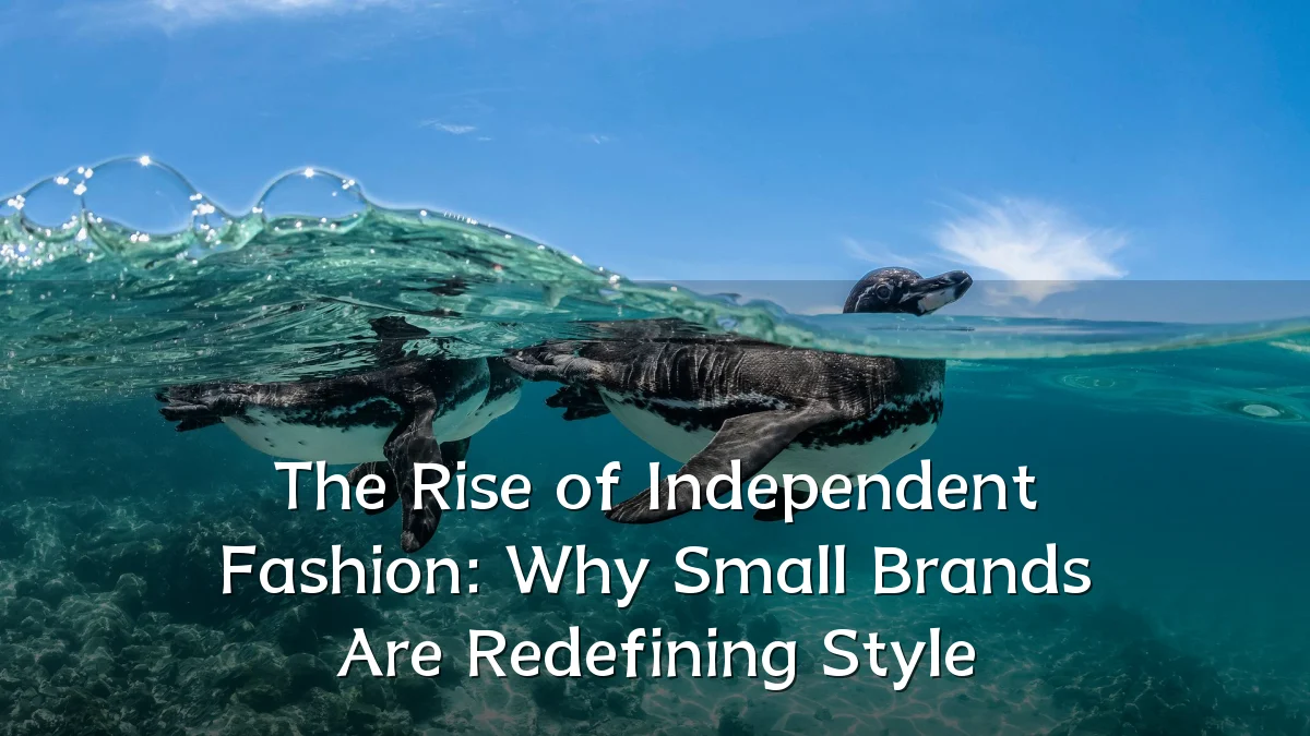 The Rise of Independent Fashion: Why Small Brands Are Redefining Style
