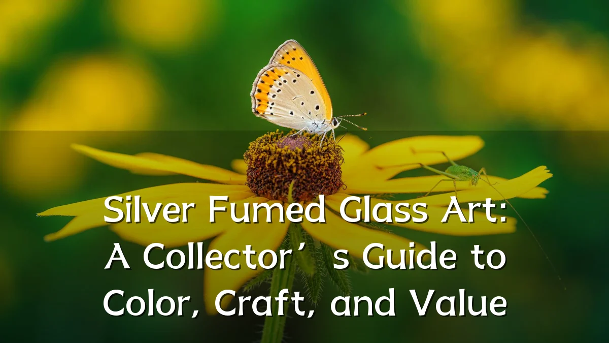 Silver Fumed Glass Art: A Collector’s Guide to Color, Craft, and Value